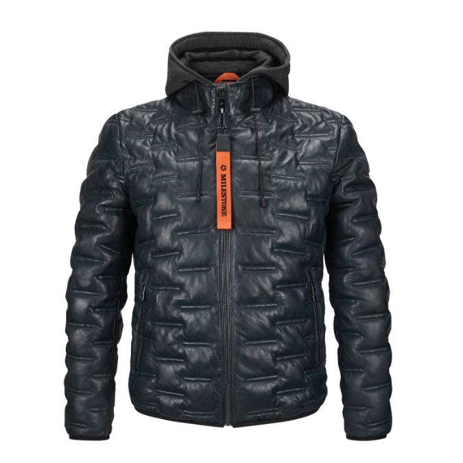 Guidon de Moto 1  Noir scrambler Avec Fossettes Passae Câbles
