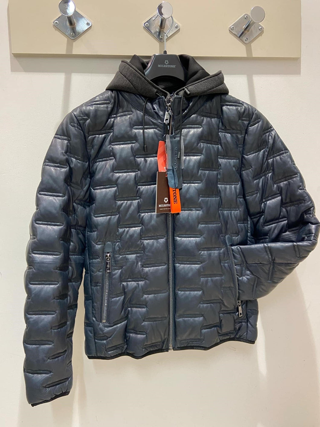 Denault Vetements pour Homme MILESTONE MANTEAU CUIR Manteau de cuir