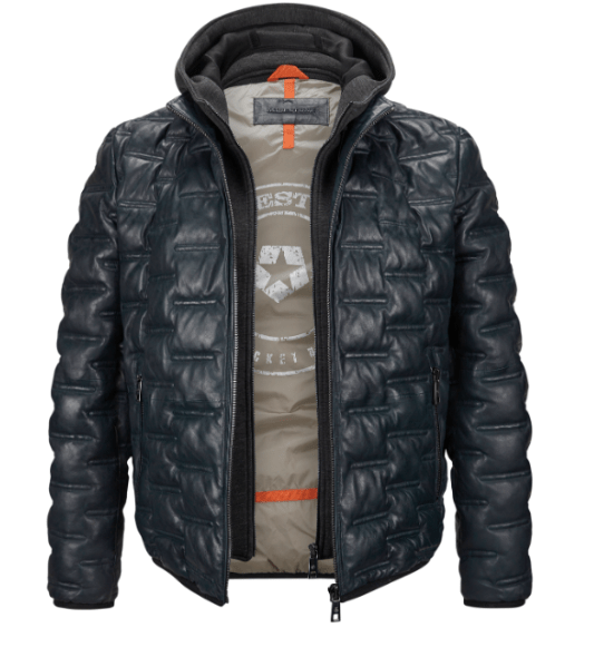 Denault Vetements pour Homme MILESTONE MANTEAU CUIR Manteau de cuir